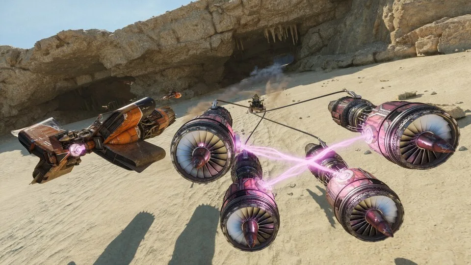 Star Wars: Galactic Racer Review: Burnout Meets a Galaxy Far, Far Away